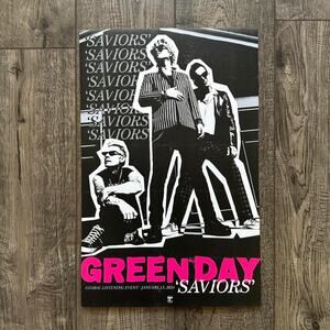 Green Day Saviors Album Record Listening Party Exclusive Music Promo Poster